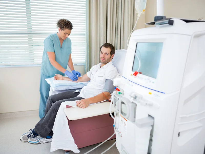 intravenous vitamin therapy before and after